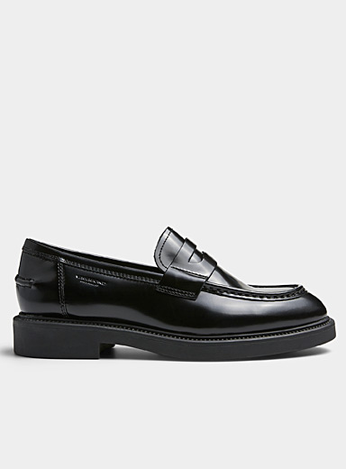 Vagabond Shoemakers Black Alex polished penny loafers Women for women