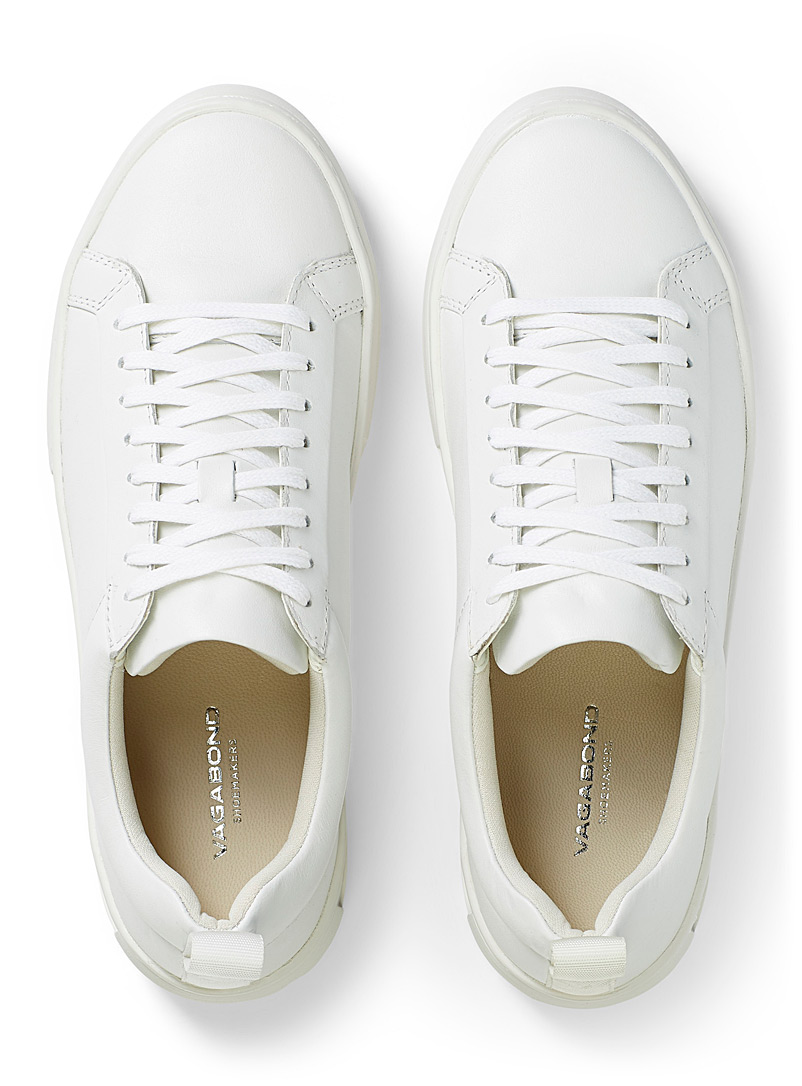 White Zoe platform sneakers | Vagabond 