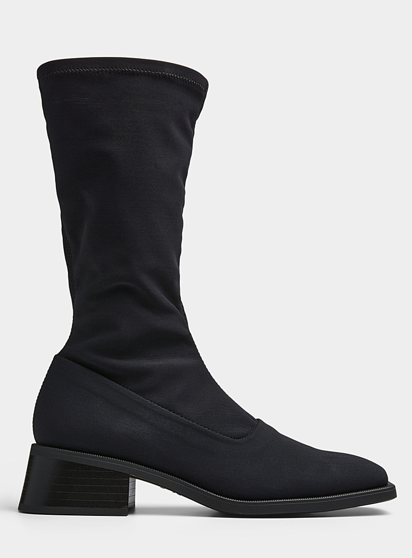 Vagabond Shoemakers Black Blanca stretch heeled boot Women for women
