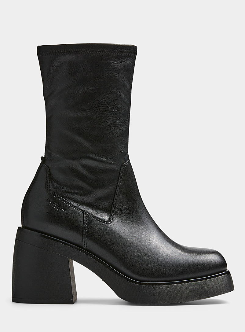 Vagabond Shoemakers Black Brooke zipped boot Women for women