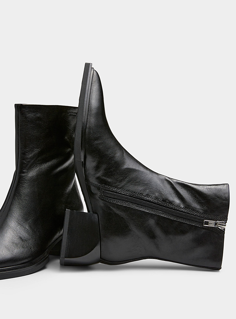 Vagabond Shoemakers Black Vivian pointed-toe zipped boot Women for women