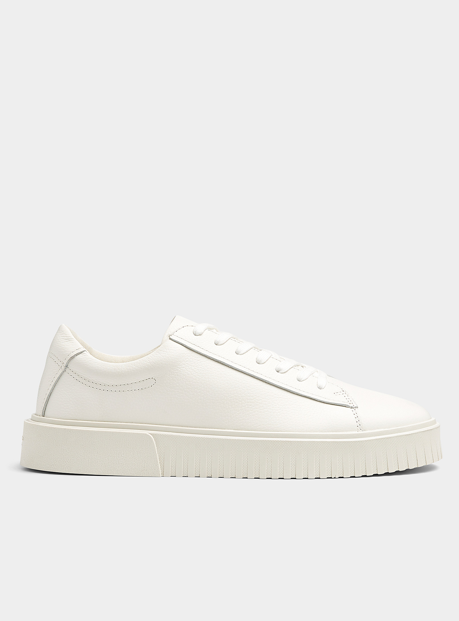 Vagabond Shoemakers Derek Leather Sneakers Men In White