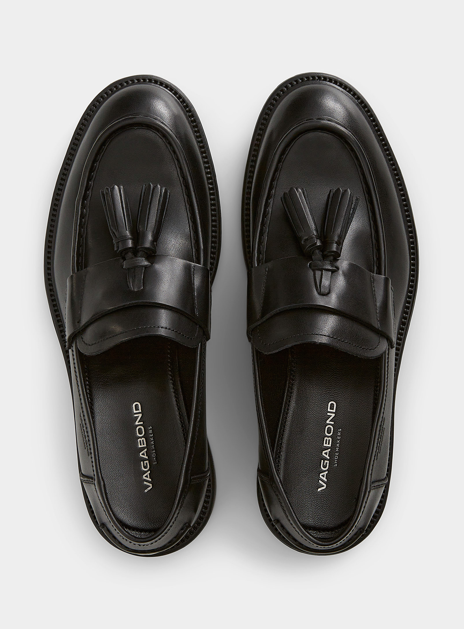 Chaussures ' Vagabond Shoemakers - Le flâneur à pampilles en cuir Alex M Homme
