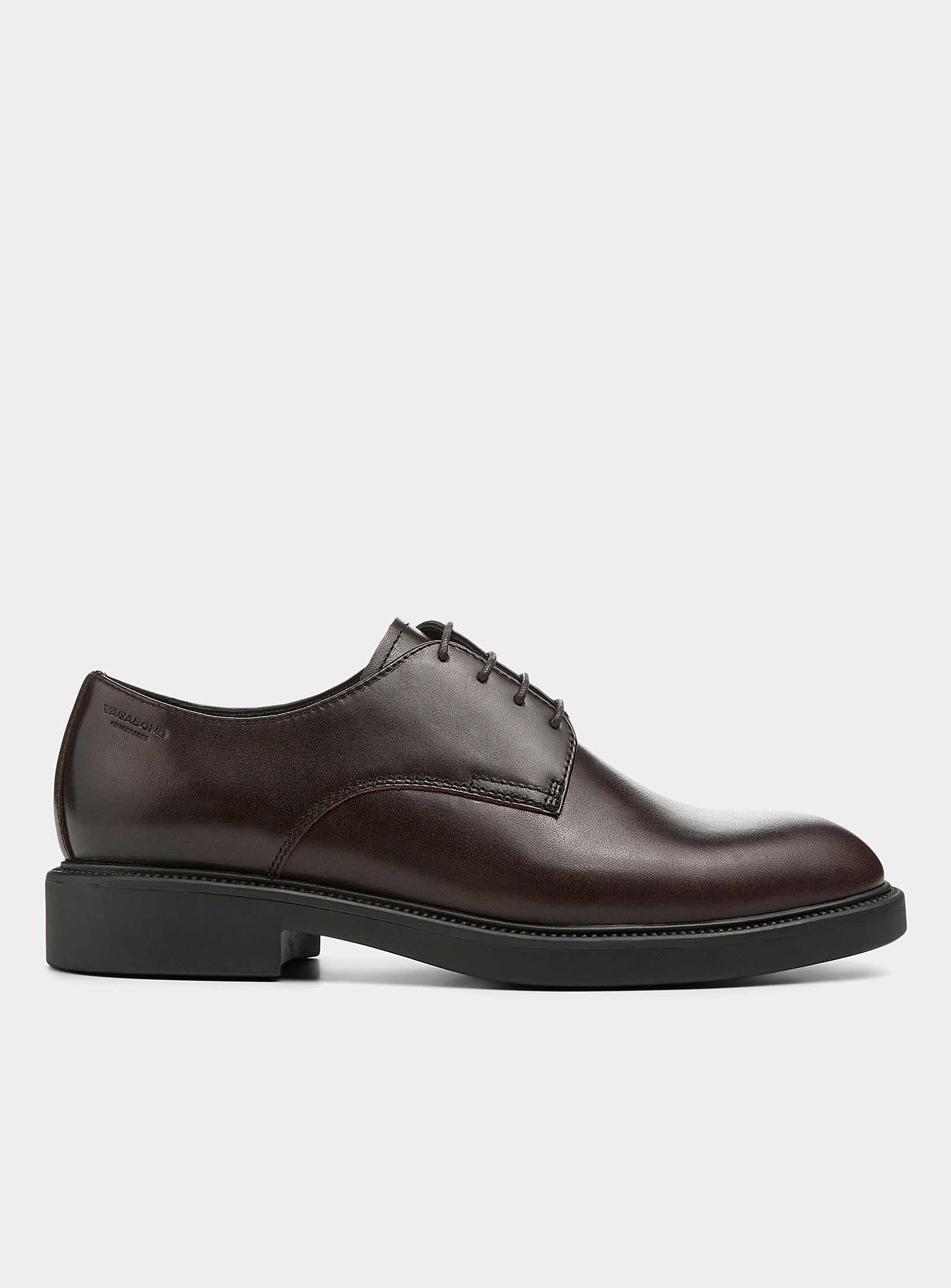 Vagabond Shoemakers Alex M Leather Derby Shoes Men In Medium Brown