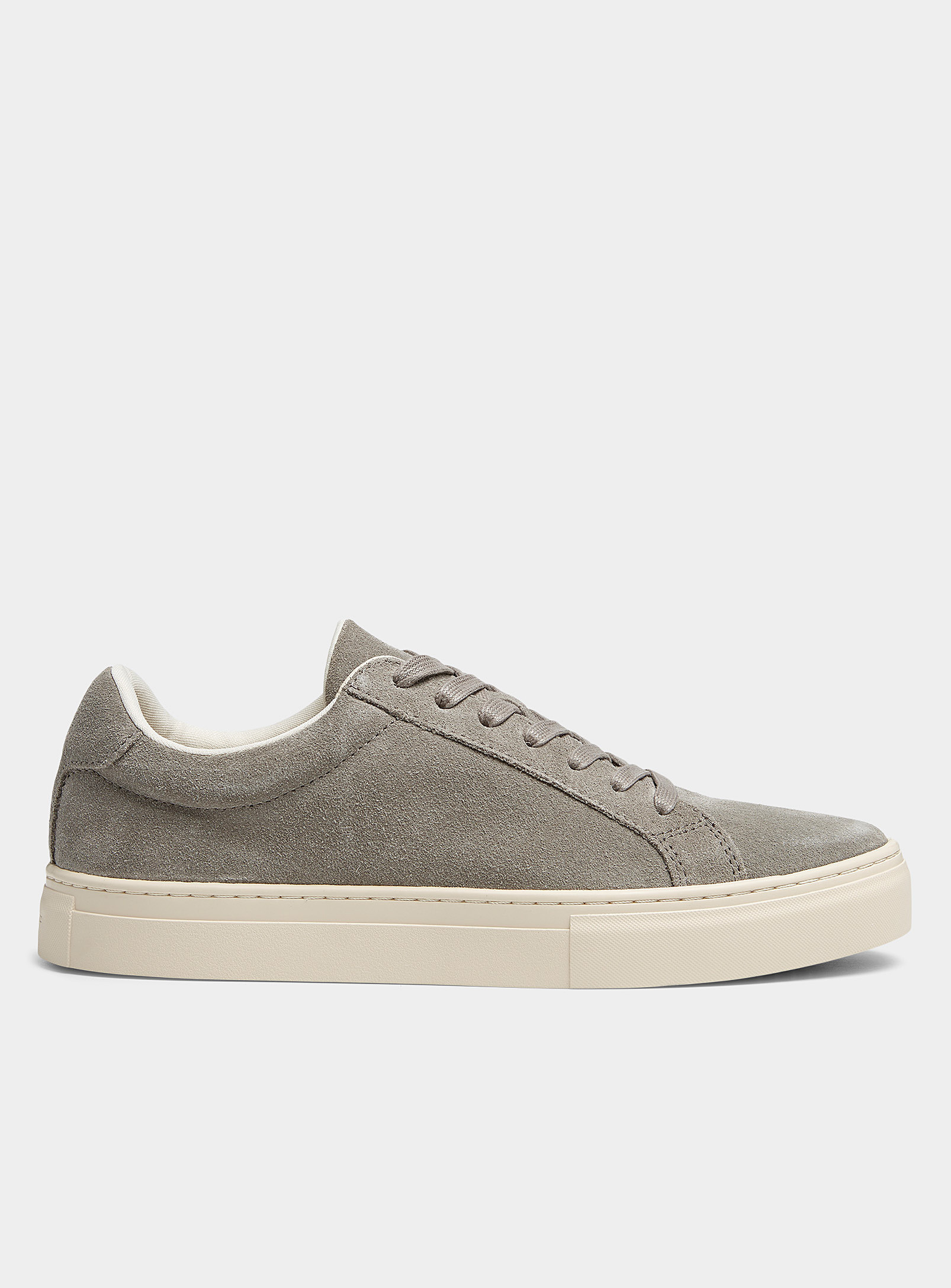 Vagabond Shoemakers Paul 2.0 Suede Sneakers Men In Ivory White