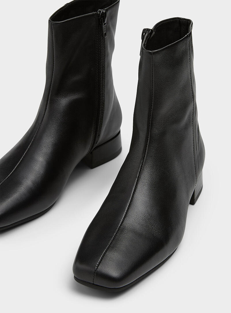 Mona square-toe leather boots Women product image 3