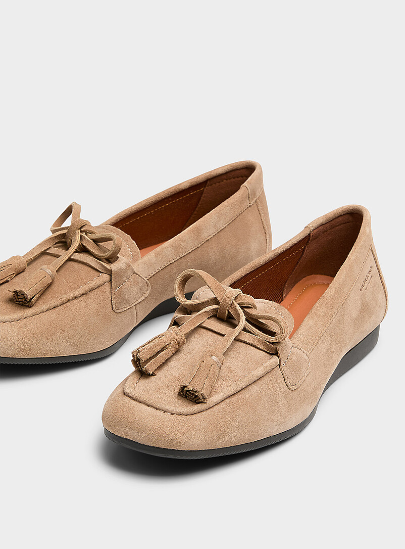 Hillary tassel bow suede loafers Women product image (primary)