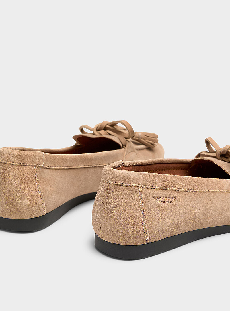 Hillary tassel bow suede loafers Women product image 2