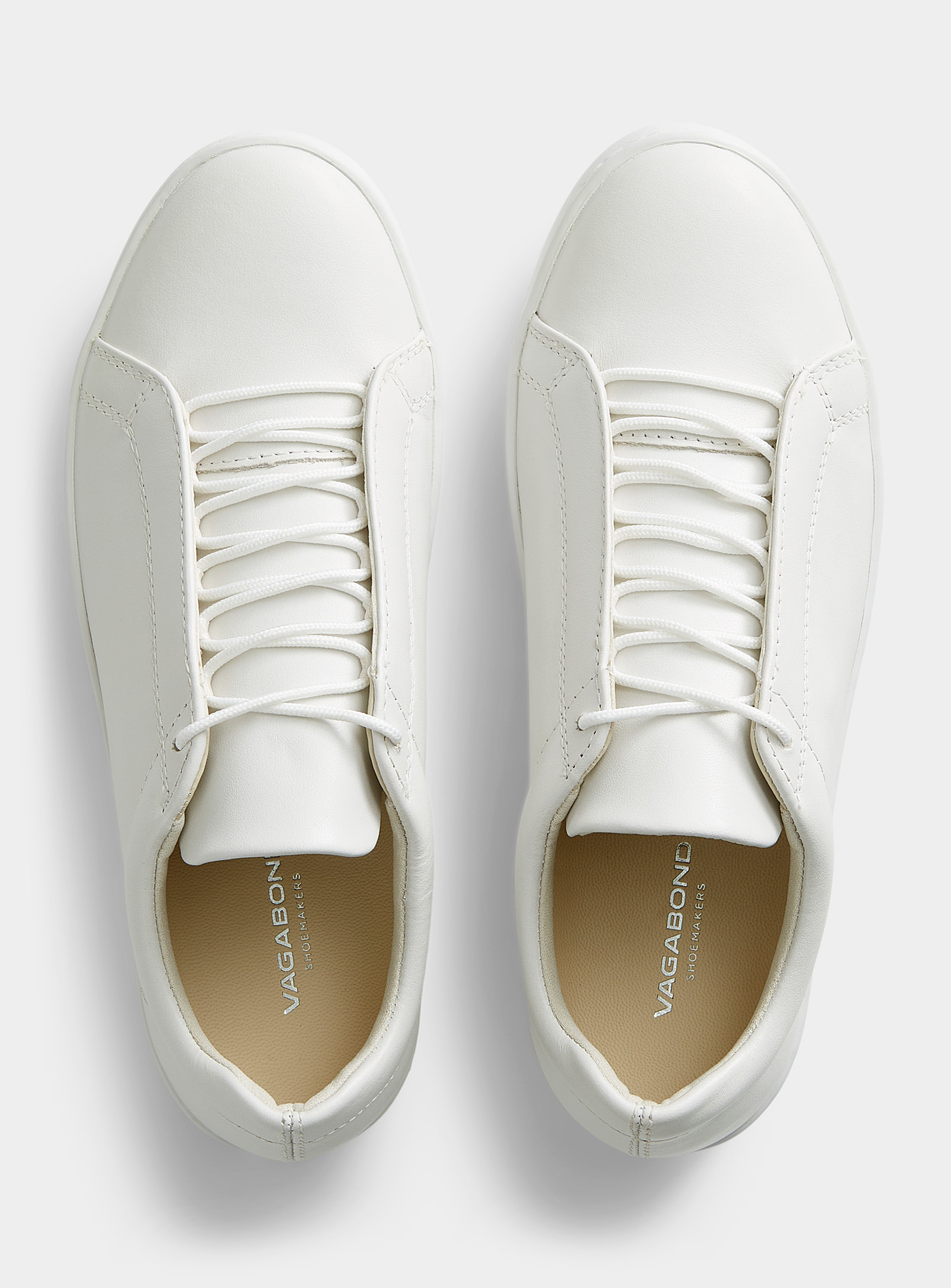 Vagabond Shoemakers - Chaussures Le Sneaker blanc minimaliste Zoe Femme