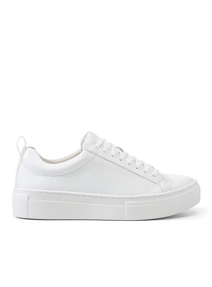 platform white sneaker