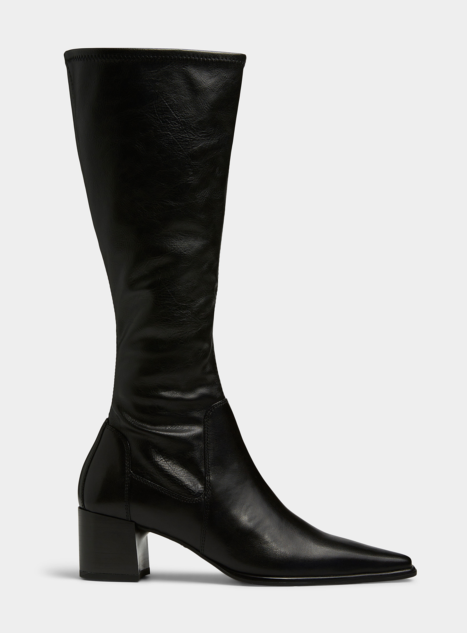 VAGABOND SHOEMAKERS GISELLE SOFT LEATHER KNEE-HIGH BOOTS WOMEN