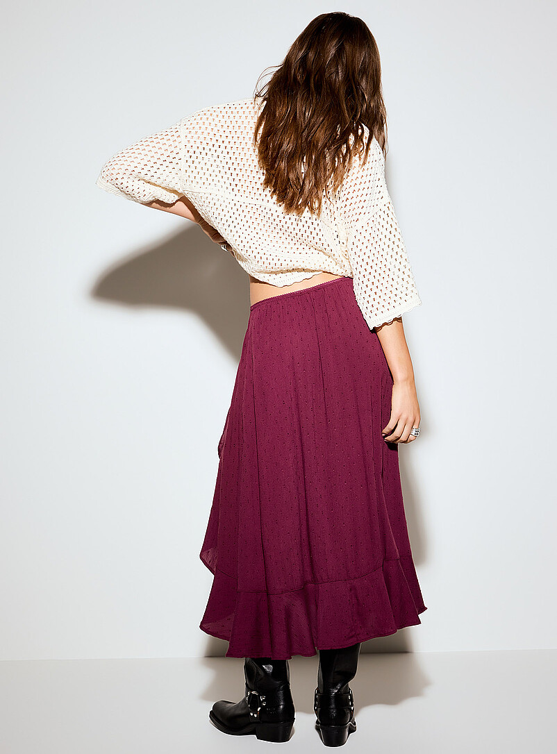 Swiss dot ruffle skirt product image 3