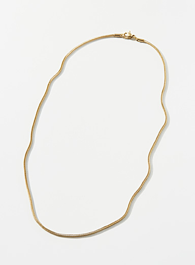 Ultra-fine snake-link chain