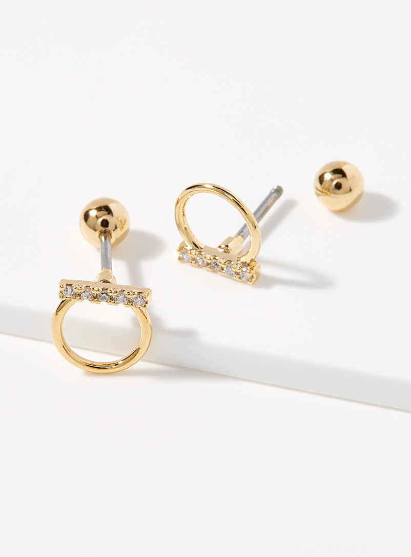 Simons Assorted Discreet earrings for women