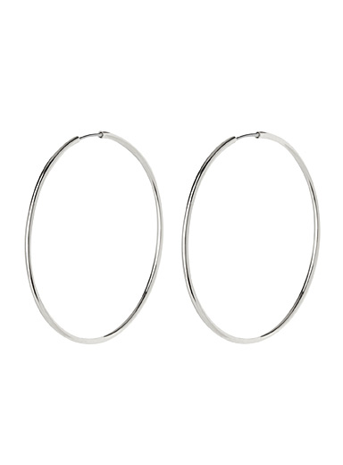 Metallic hoop earrings | Simons | Shop Women's Earrings Online | Simons