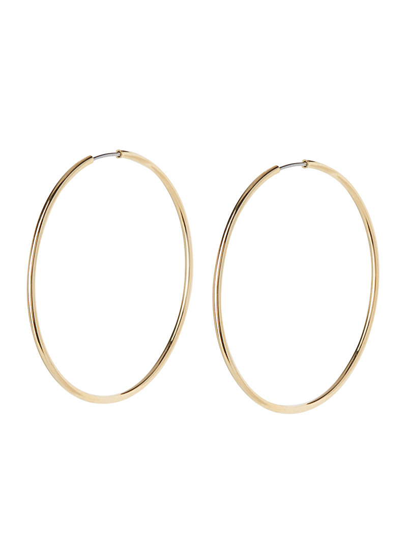 Simons Assorted Metallic hoop earrings for women