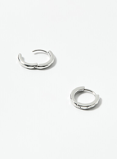 Geo pattern hoops