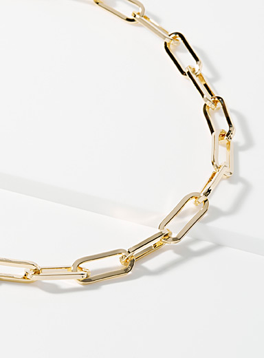 Oversized-link necklace | Simons | Shop Women's Necklaces Online | Simons