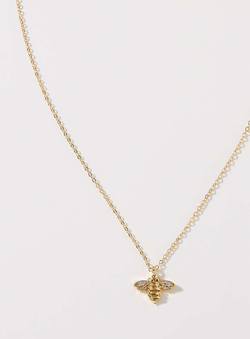 Simons Assorted Dazzling bee chain for women