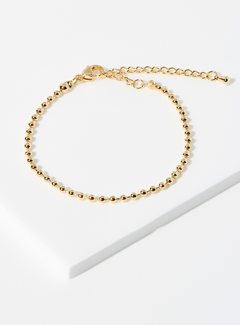 Simons Assorted Ball chain-link bracelet for women