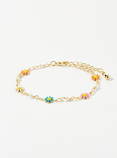 Le bracelet petites fleurs