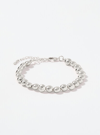 Metallic sheen bracelet
