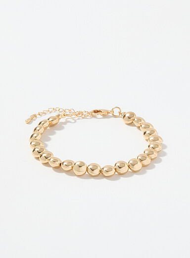 Metallic sheen bracelet