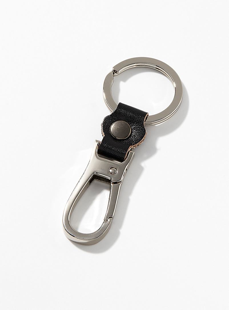 Ring And Carabiner Keychain