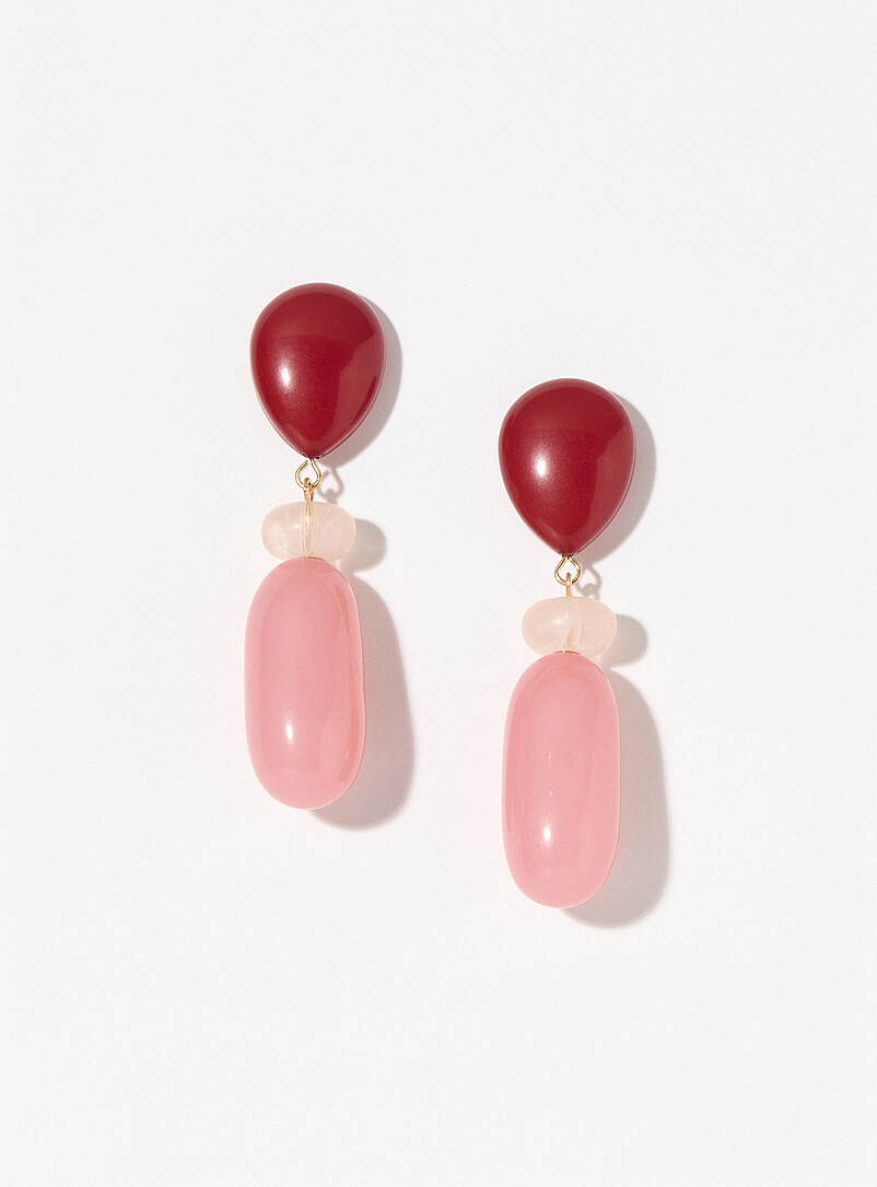 Long earrings in various shapes product image (primary)