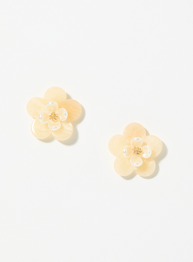 Pastel Flower Earrings