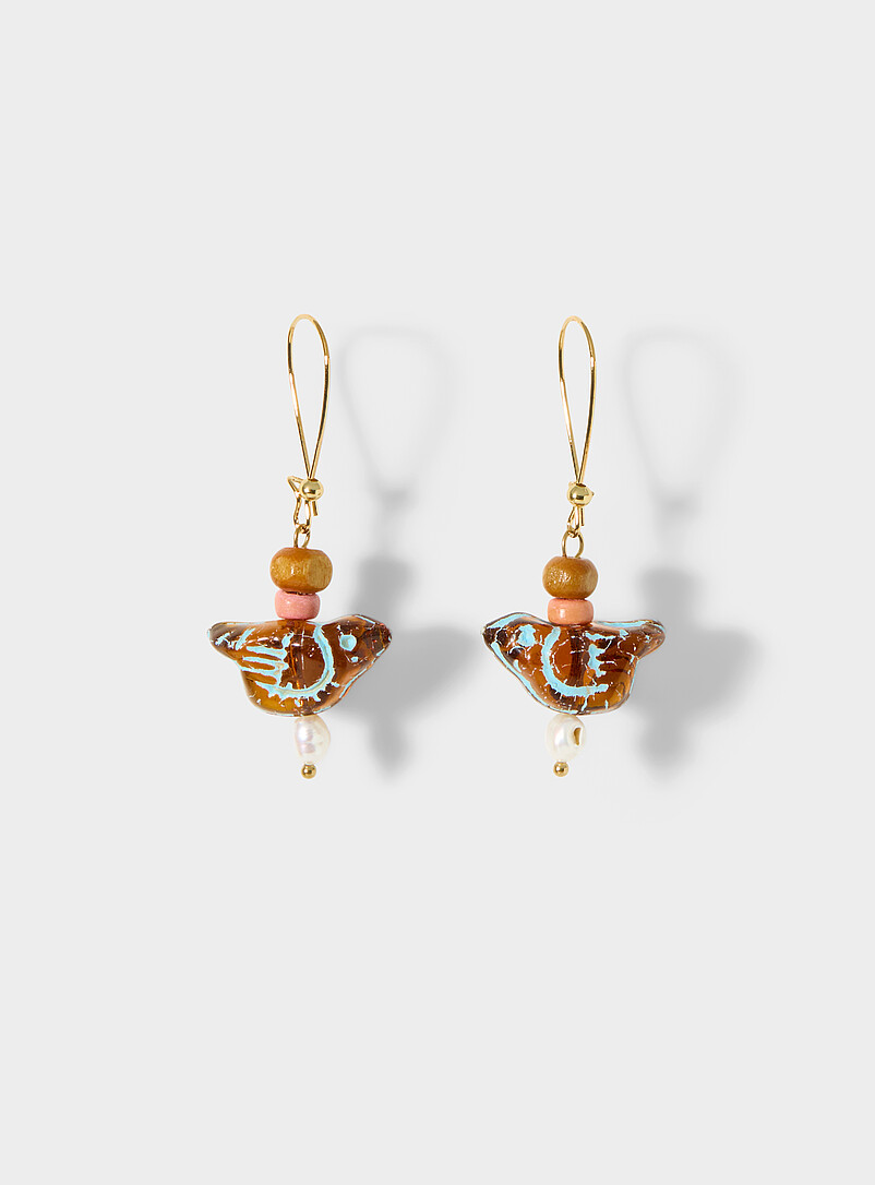 Artistic Bird Earrings