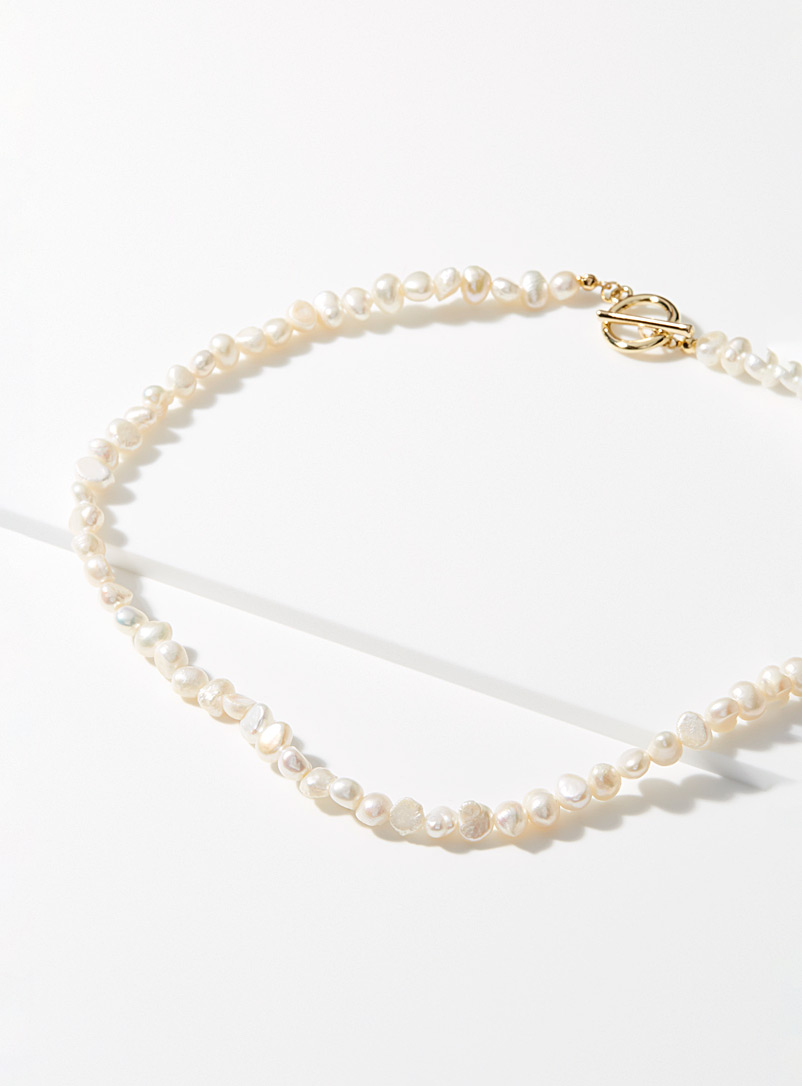 Cultured pearl necklace | Simons | Shop 