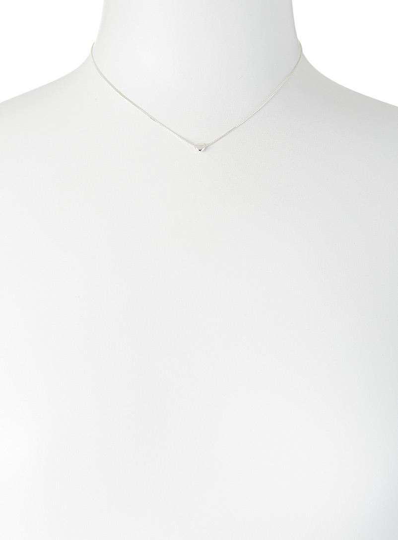 Mini-heart silver chain product image 2