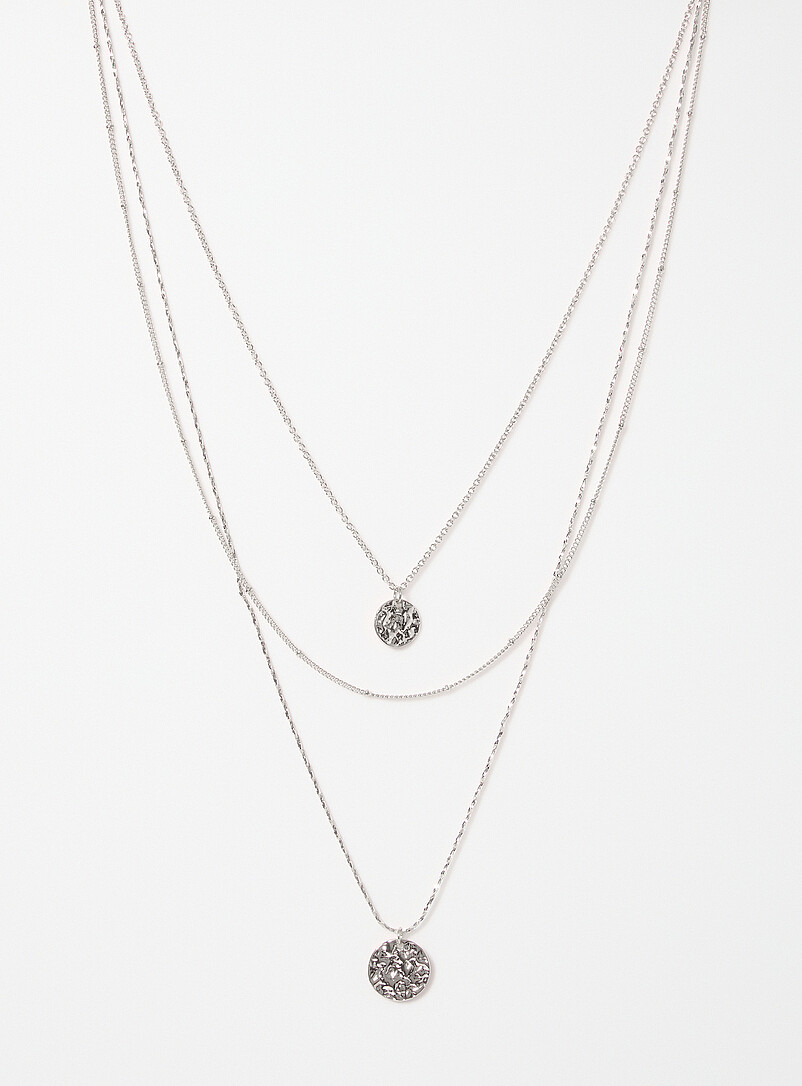 Multi-strand boho necklace product image (primary)