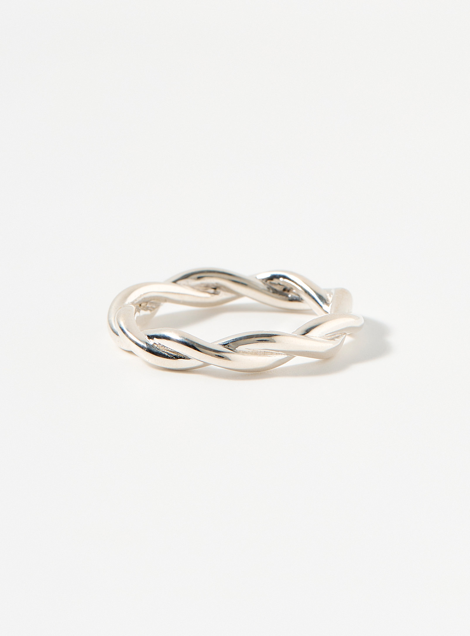 Simons - Women's Twisted silver ring