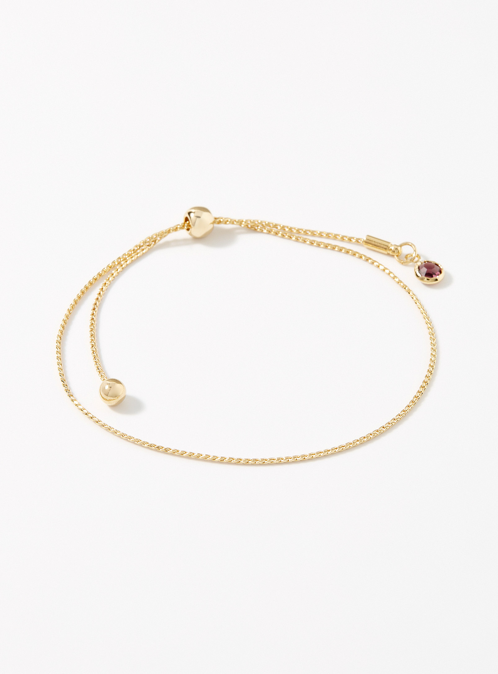 Simons - Le bracelet fine chaîne dorée
