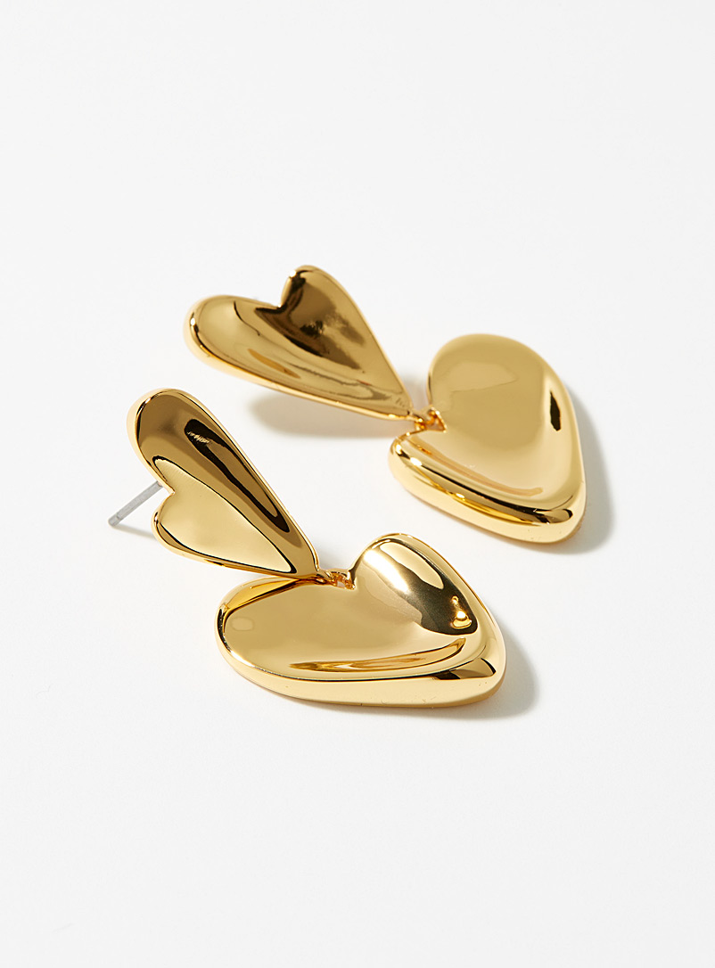Jenny Bird Assorted Asymmetric heart earrings for women