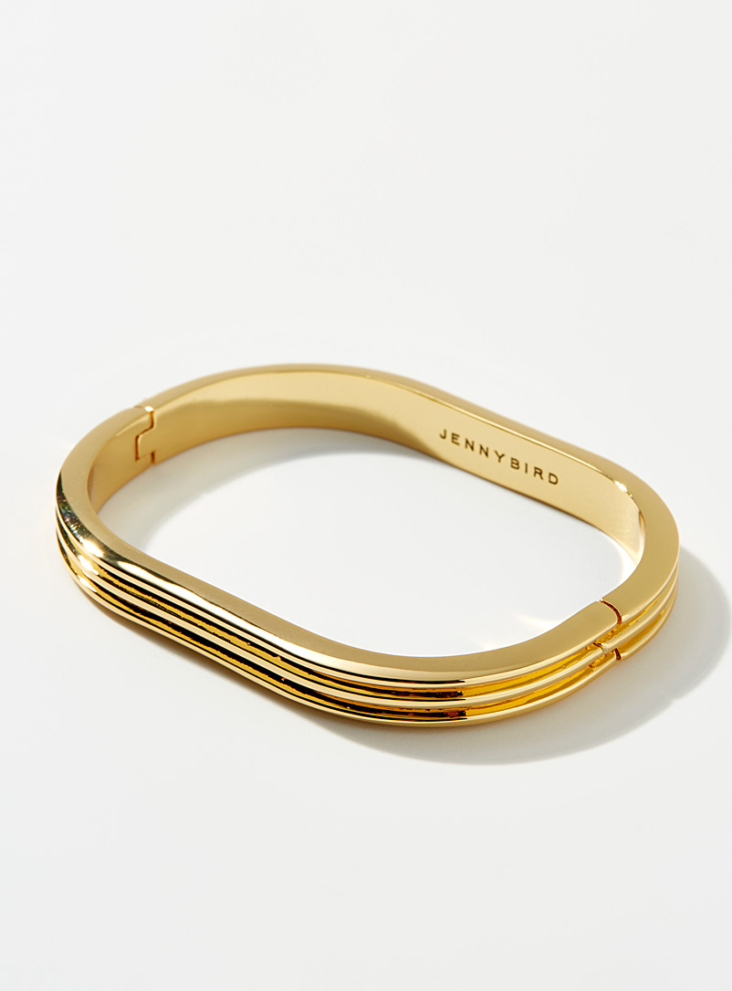Jenny Bird Assorted Gold grooved bracelet for women