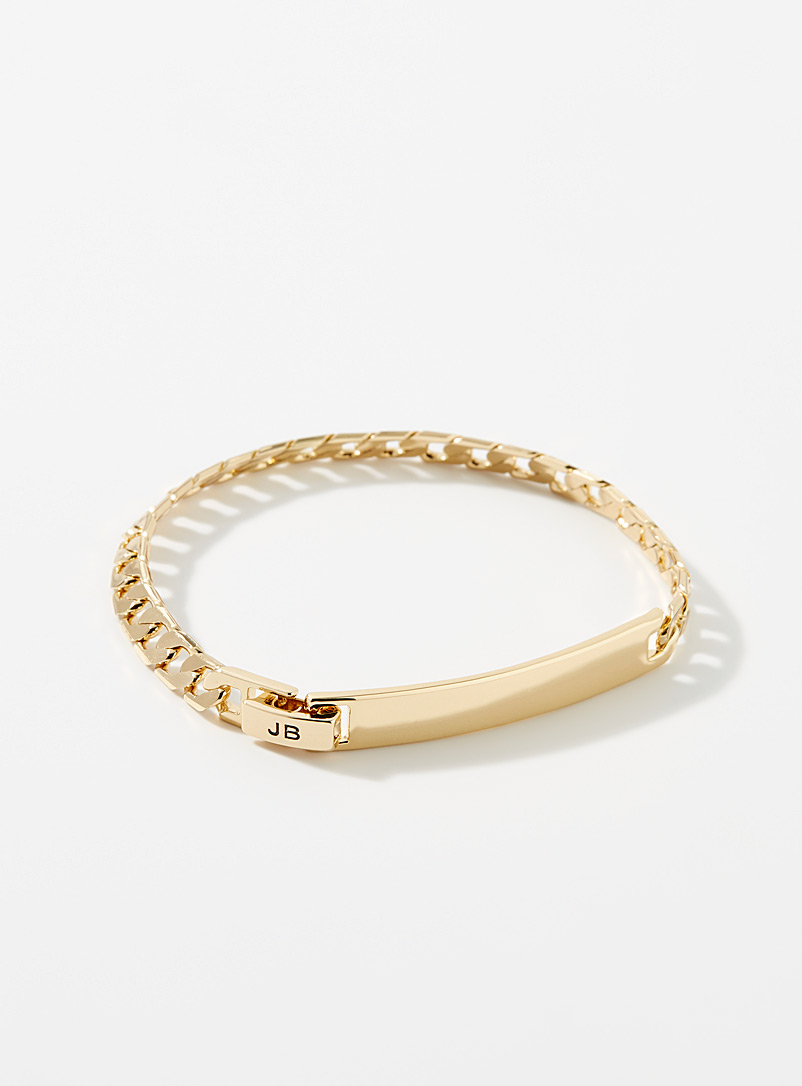Jenny Bird: Le bracelet doré Simone Assorti pour femme