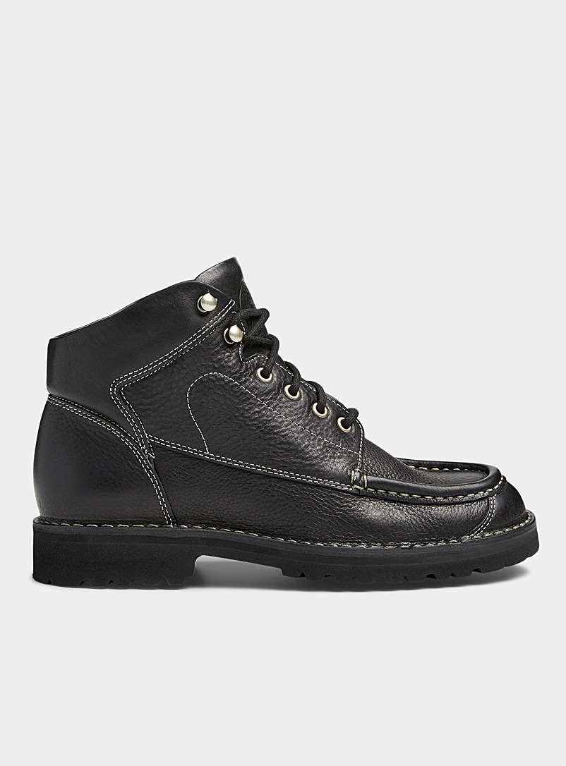 Simons x Fracap Black Explorer W170 heritage boots Men for men