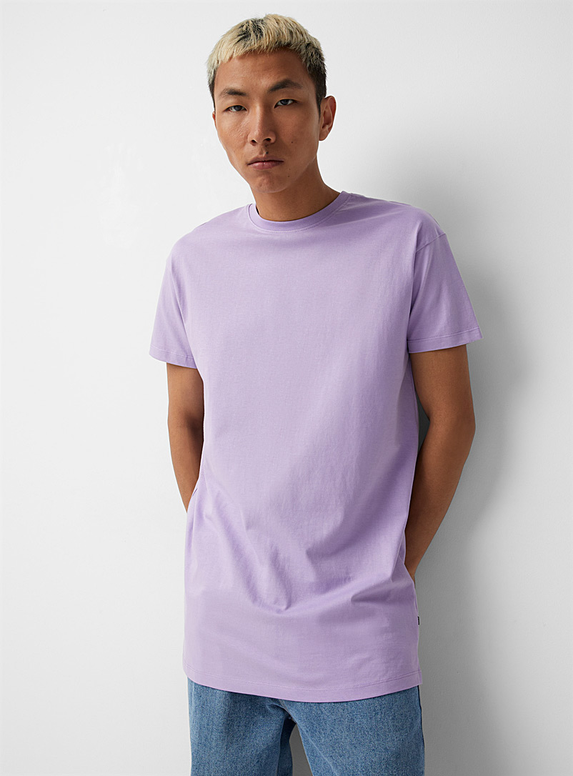 Djab Lilac Longline T-shirt DJAB 101 for men