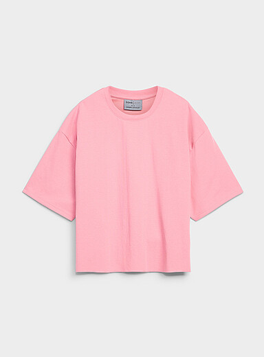 Le t-shirt coup&eacute; uni <b>Coupe ample</b>