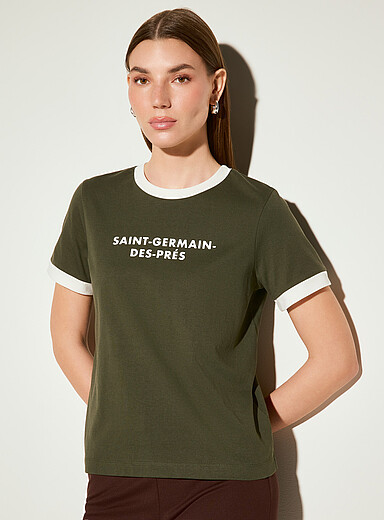 Parisian borough piped T-shirt product image 3