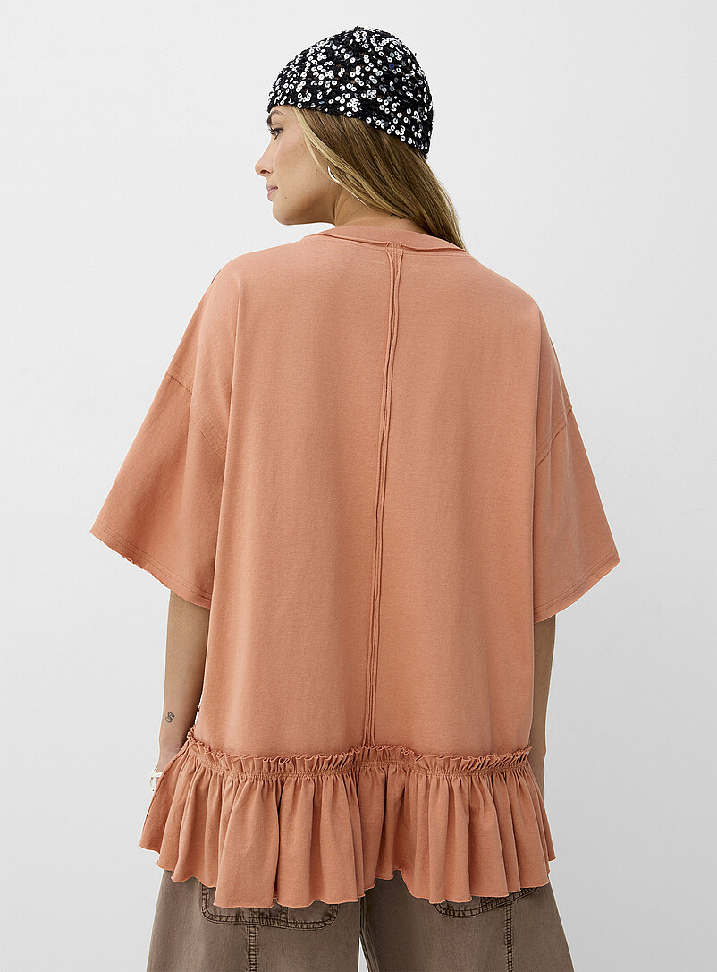 Ruffled oversized T-shirt product image 3