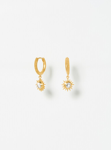 Bright star small hoops