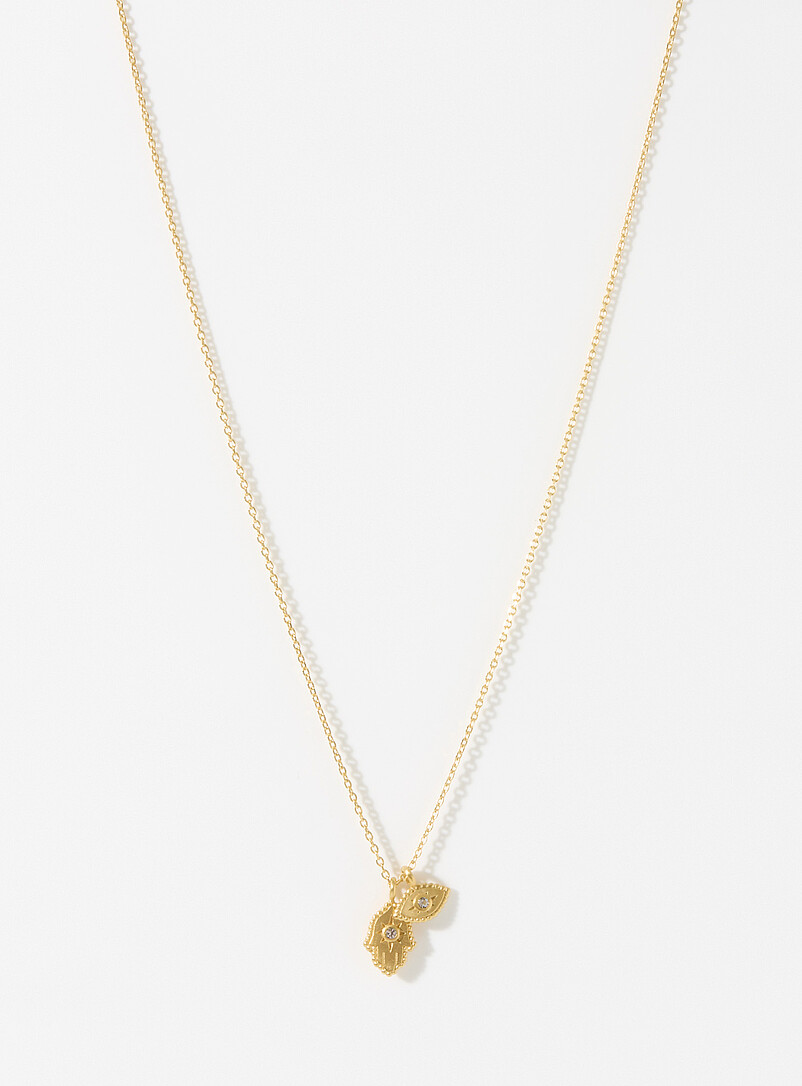 Protective medallion chain | Satya | | Simons