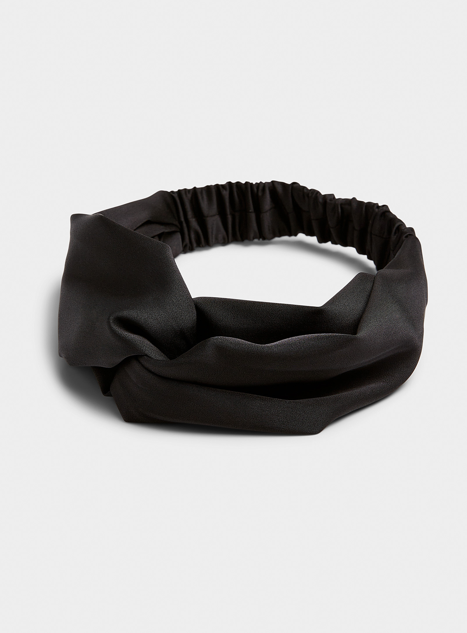 Simons - Women's Silky satin interlaced headband