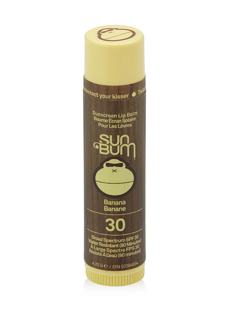 Sun Bum Brown Banana SPF 30 sunscreen lip balm for men