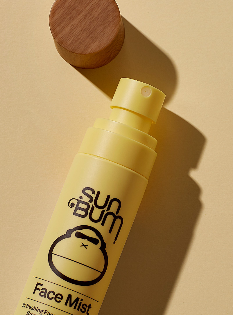 Sun Bum: La brume solaire pour le visage FPS 45 Jaune pour homme