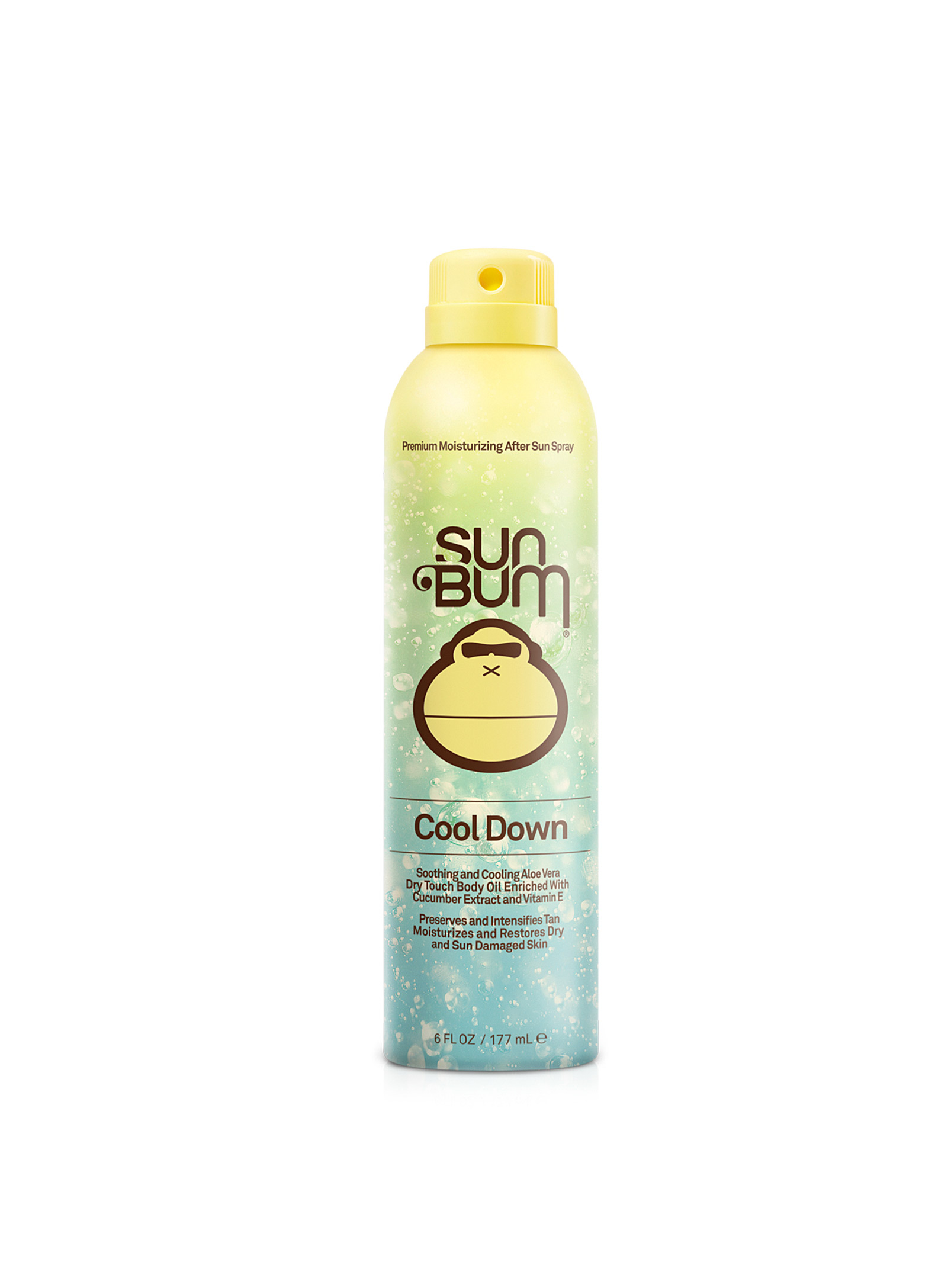 Sun Bum After Sun Cool Down Spray In Medium Yellow